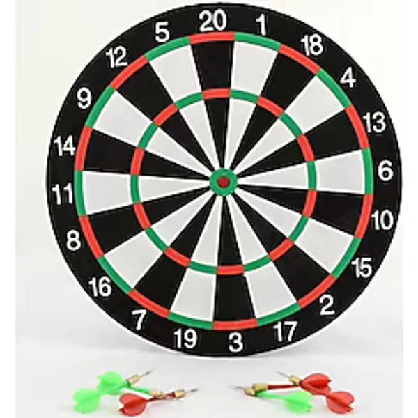 Çift Taraflı Dart Tahtası Ve 4adet Ok