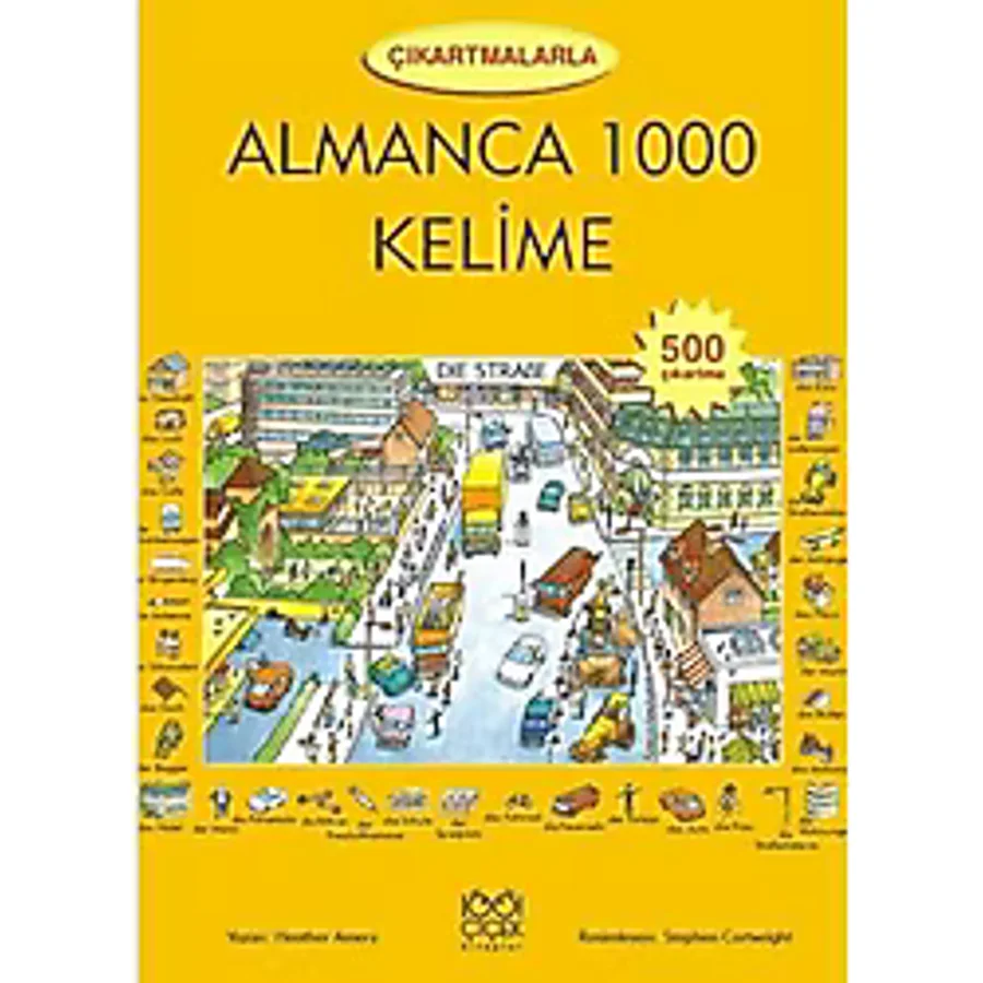 Çıkartmalarla Almanca 1000 Kelime - Heather Amery