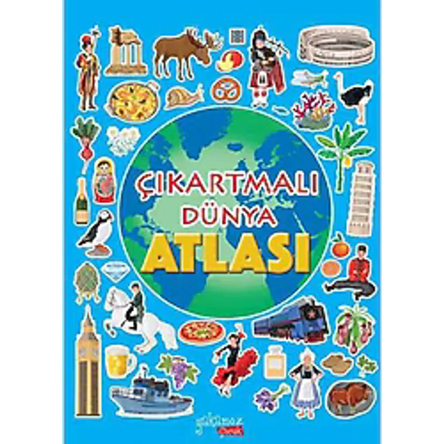 Çıkartmalı Dünya Atlası - İlaria Barsotti