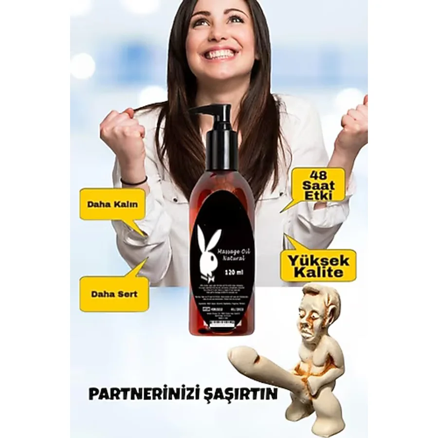 Çikolatalı Mucize Doğal Yenilebilir Super Vücut Masaj Yağı Oil 120ML - 1li