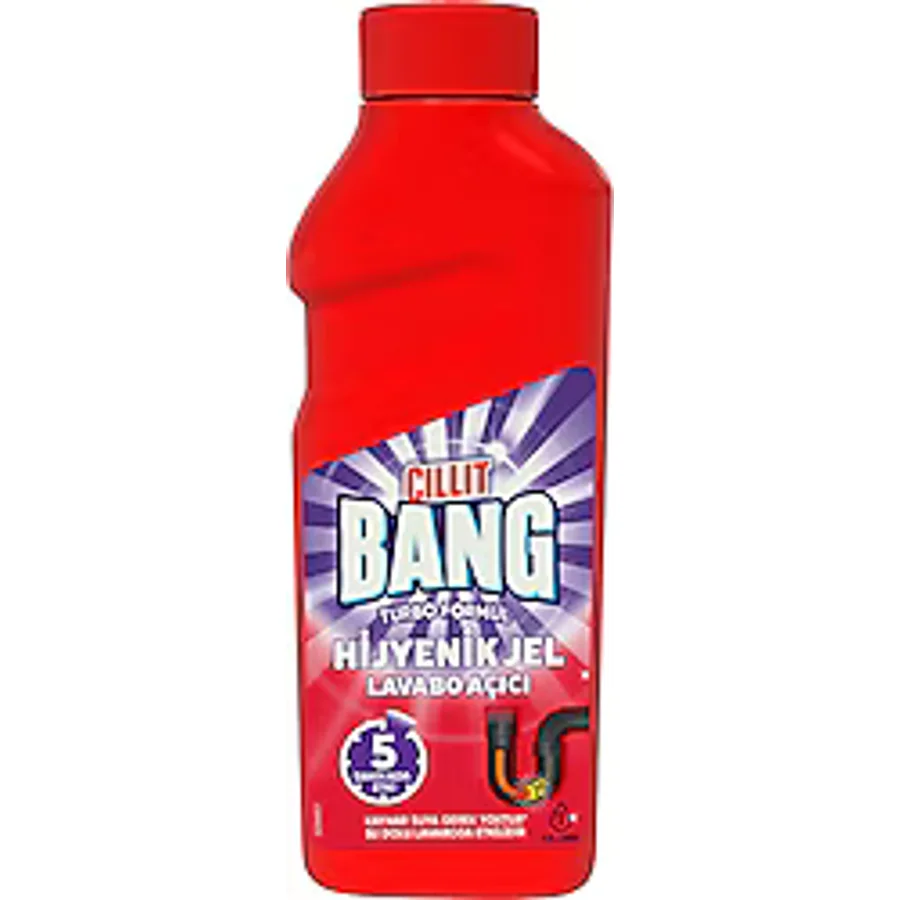 Cillit Bang Hijyenik Jel 500 ml Lavabo Açıcı