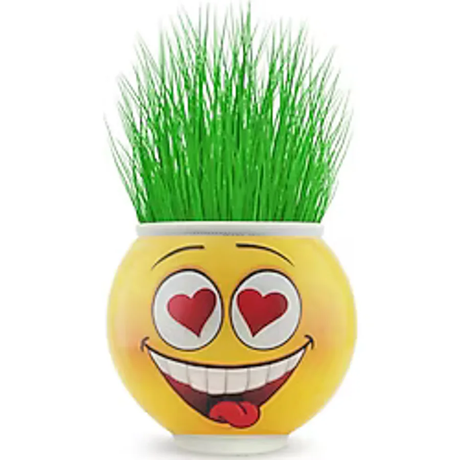 Çim Adam Orijinal 1 Adet Lisanslı Eğlenceli Sevimli Ürün Emojili Çimoji Oyuncaklar