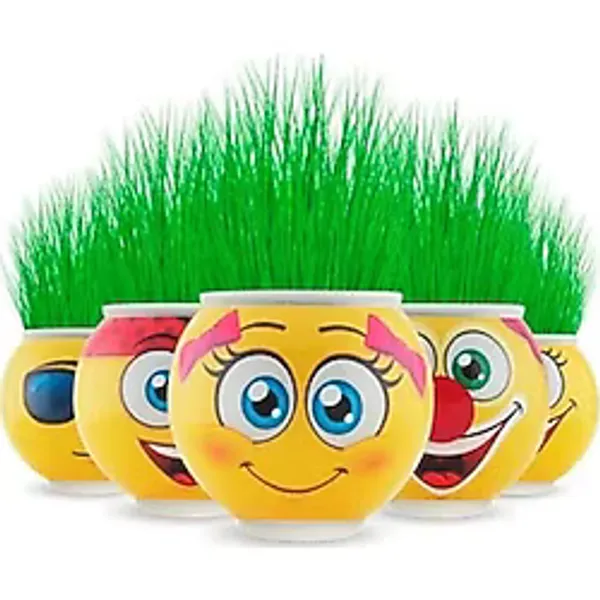 Çimoji Emoji Çim Adam 4'lü Paket (Paket Içinde 4 Adet Mevcuttur.)