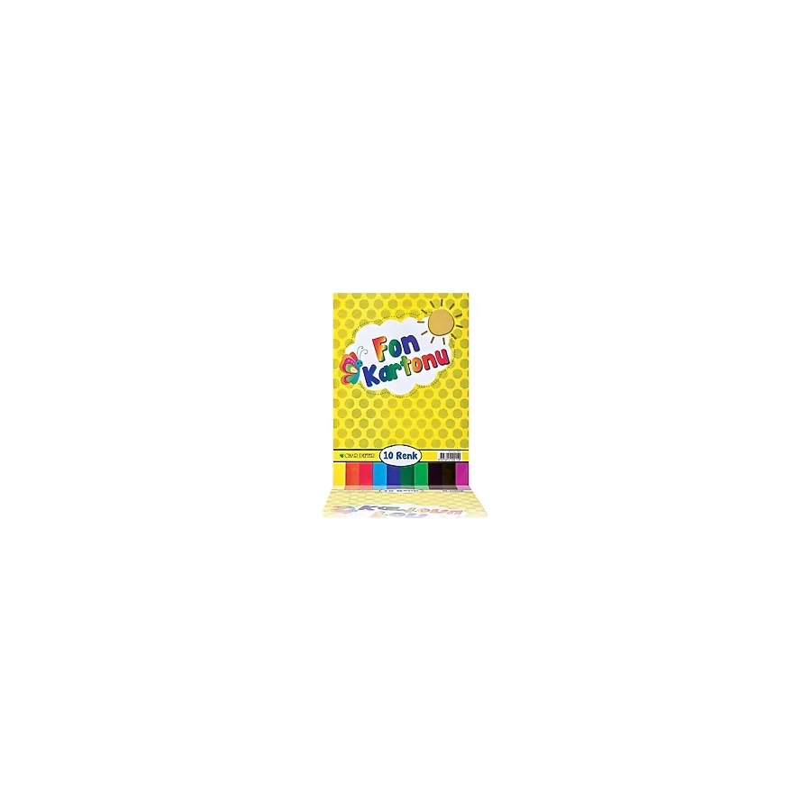 Çınar Fon Kartonu 24X34 10Lu A4