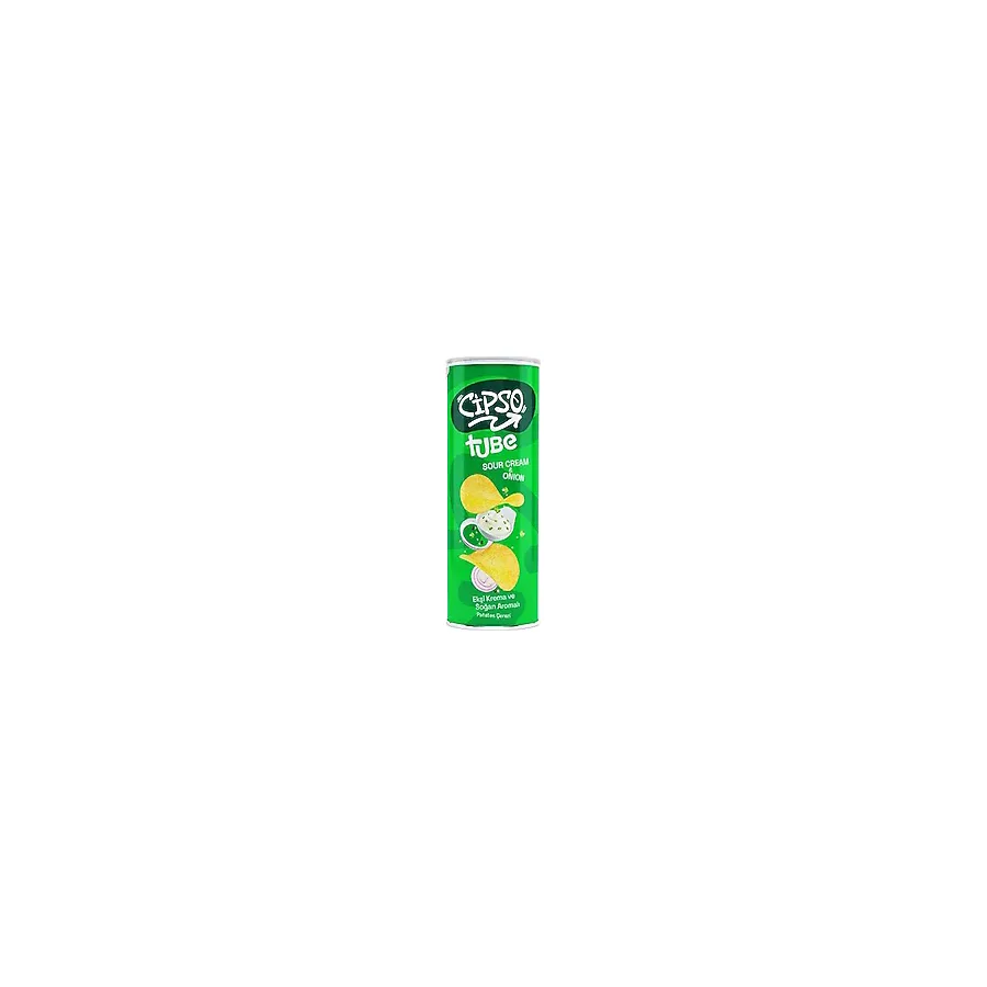 Cipso Tube Ekşi Krema ve Soğanlı Cips 160 gr