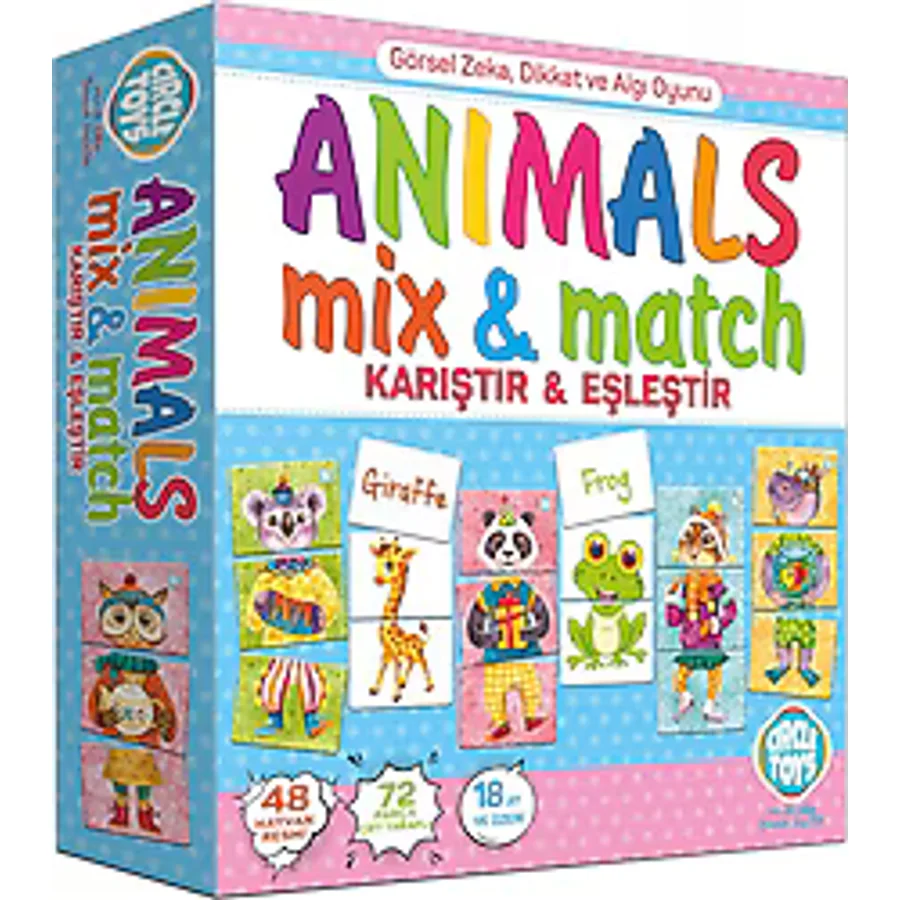 Circle Toys Animals Mix & Match