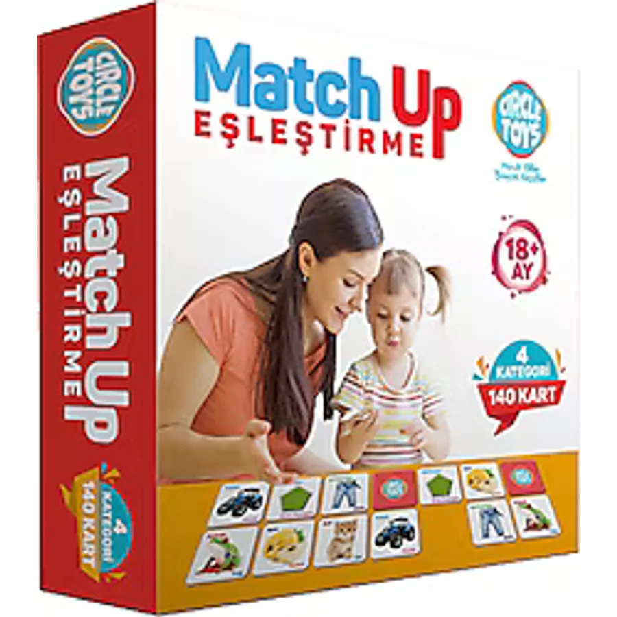 Circle Toys Match Up Eşleştirme Kartları