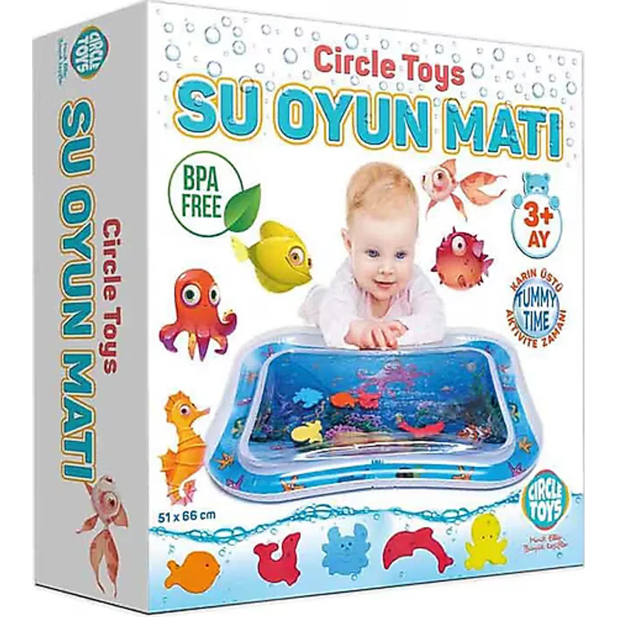 Circle Toys Tummy Time Su Oyun Matı
