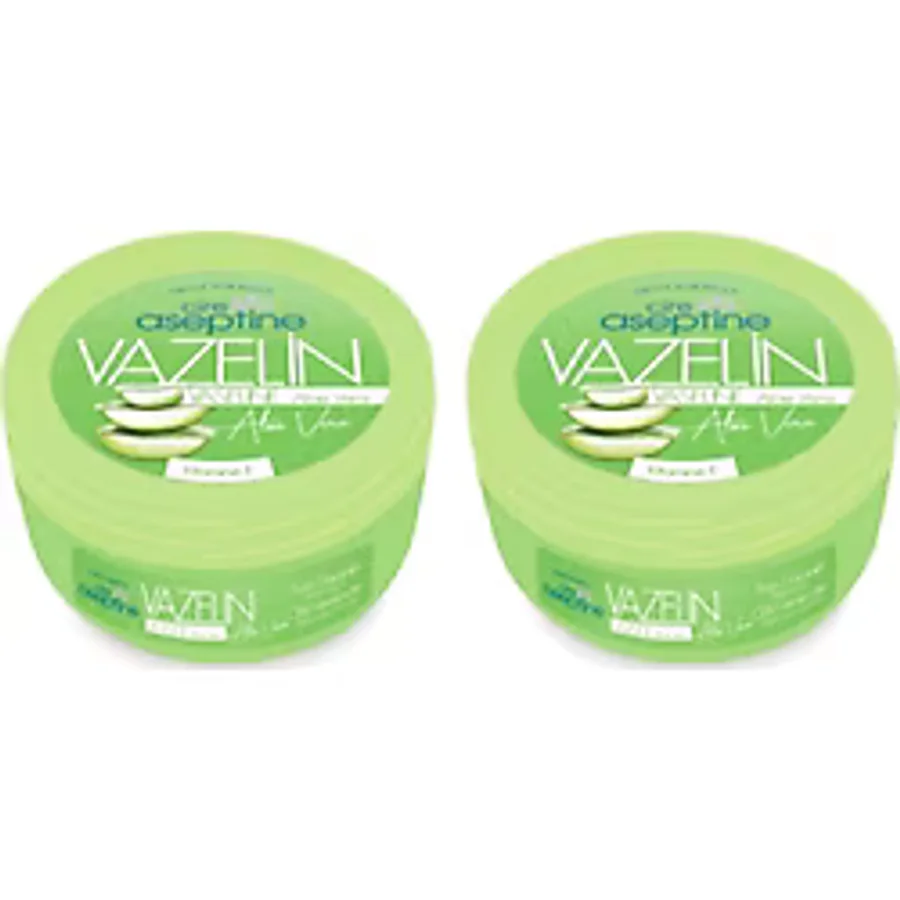 Cire Aseptine Aloe Vera Vazelin 150 ml 2 Adet