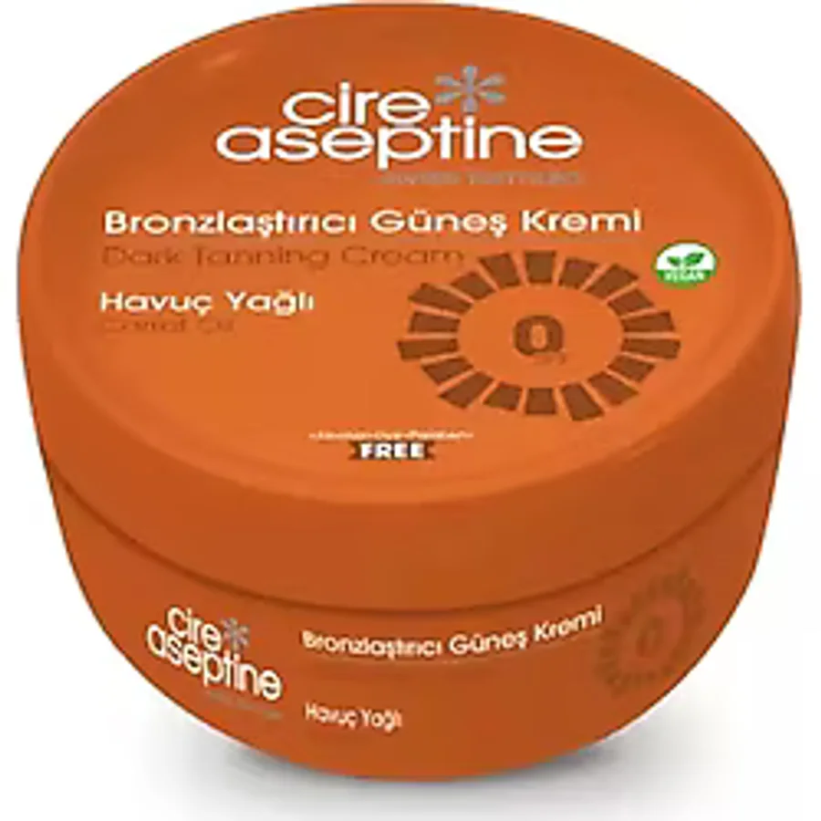 Cire Aseptine Havuç Yağı 200 ml Bronzlaştırıcı Krem