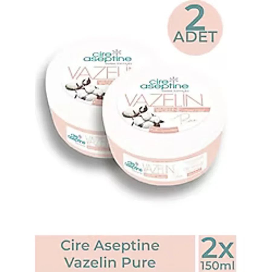 Cire Aseptine Pure 150 ml 2 Adet Vazelin