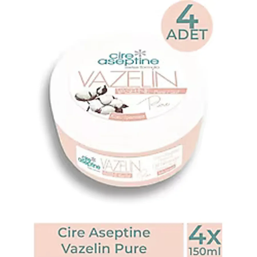 Cire Aseptine Pure 150 ml 4 Adet Vazelin