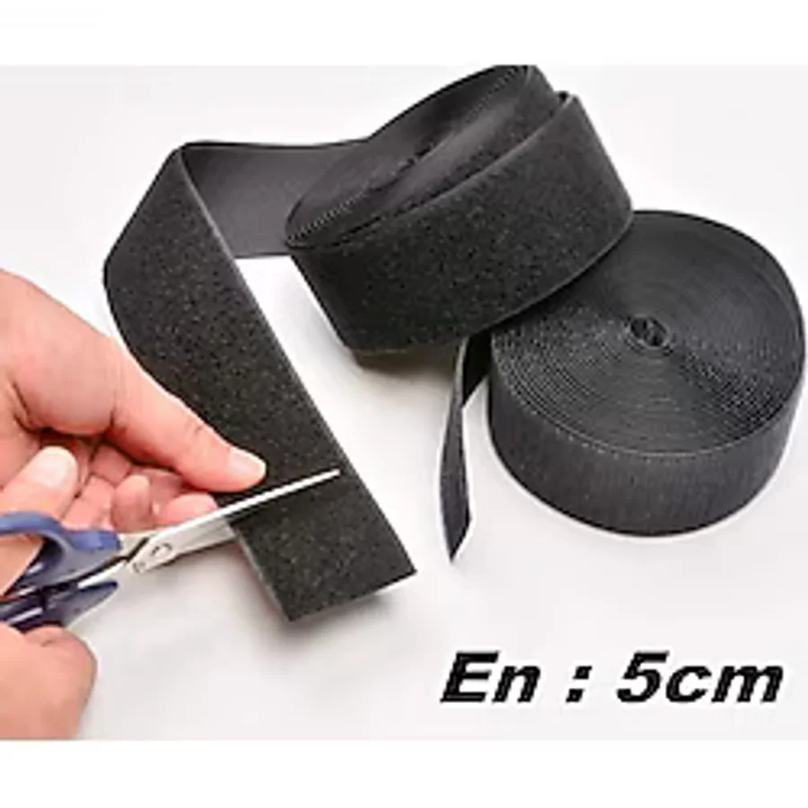 Cırt Cırtlı Bant, 5Cm Takım Cırt Band, Renk Ve Boy Seçmeli