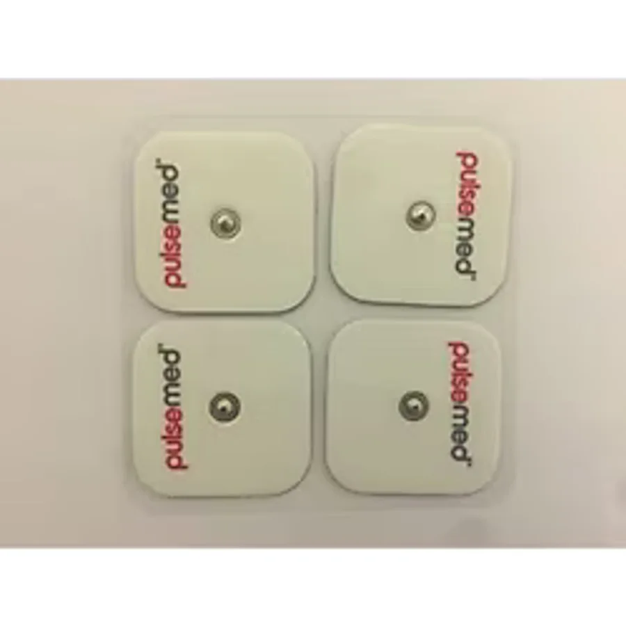 Çıtçıtlı Tens Cihazı Yedek Elektrot- 5X5 Çıtçıtlı Tens Pedi 4 Lü Paket