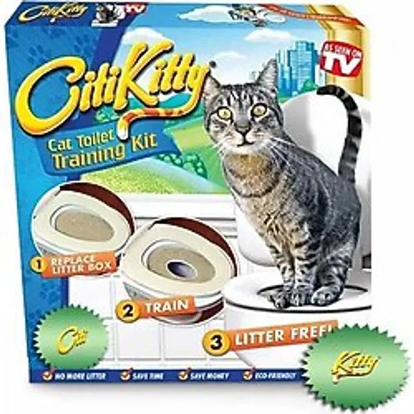 Citikitty Kedi Tuvalet Eğitim Seti - Kum Masrafından Kurtulun