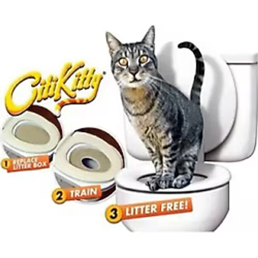 Citikitty Kedi Tuvalet Eğitim Seti - Renkli - 1