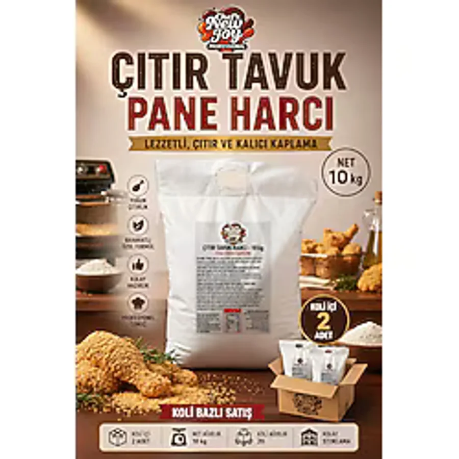Çıtır Tavuk Pane Harcı 10 KG X 2 Adet - 1 Koli (Koli Bazlı Avantaj Paketi)