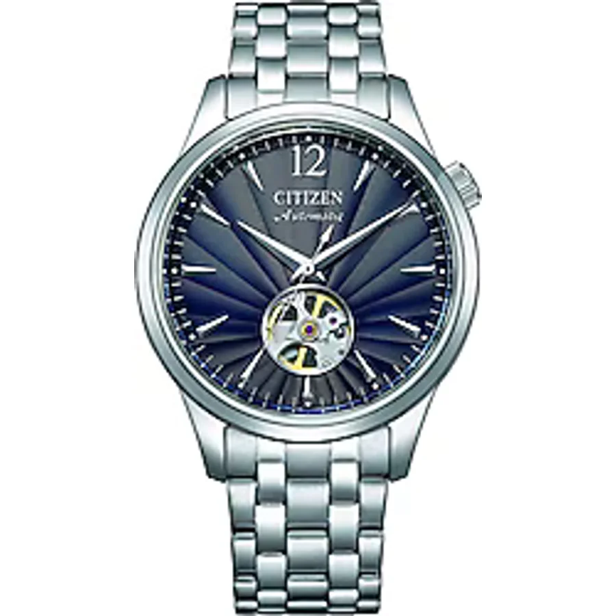 Citizen Automatico NH9131-73L Çelik Kordon Mavi Erkek Kol Saati