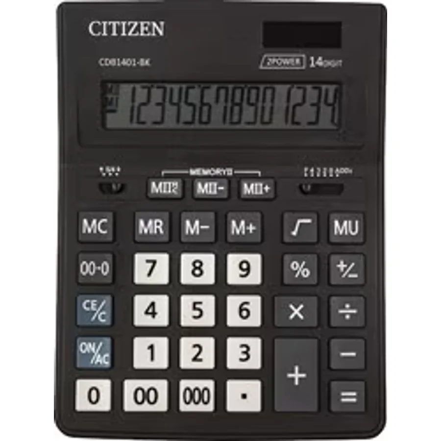 Citizen CDB-1201BK Masaüstü Hesap Makinesi