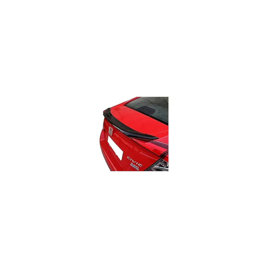Civic Fc5 2016-2021 Uyumlu Oem Anatomik Spoiler Piano Black