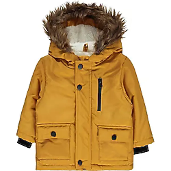 Civil 217961090K31 6-18 Ay Kapüşonlu Erkek Bebek Mont