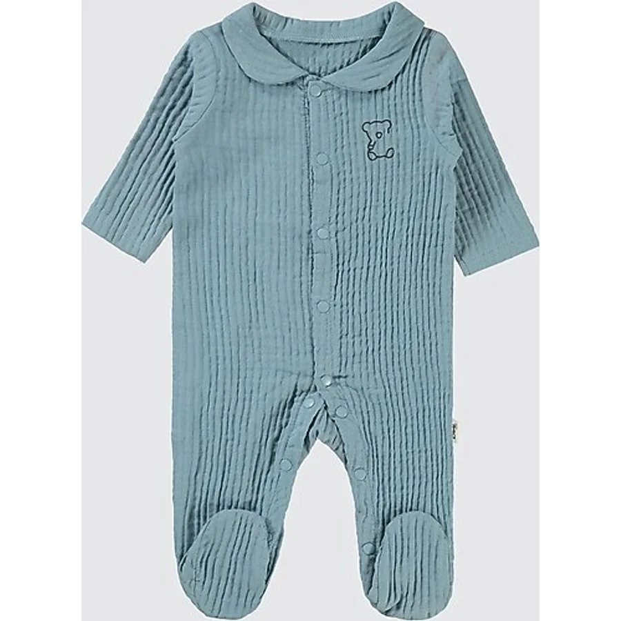 Civil Baby Bebek Patikli Tulum 1-9 Ay Mavi