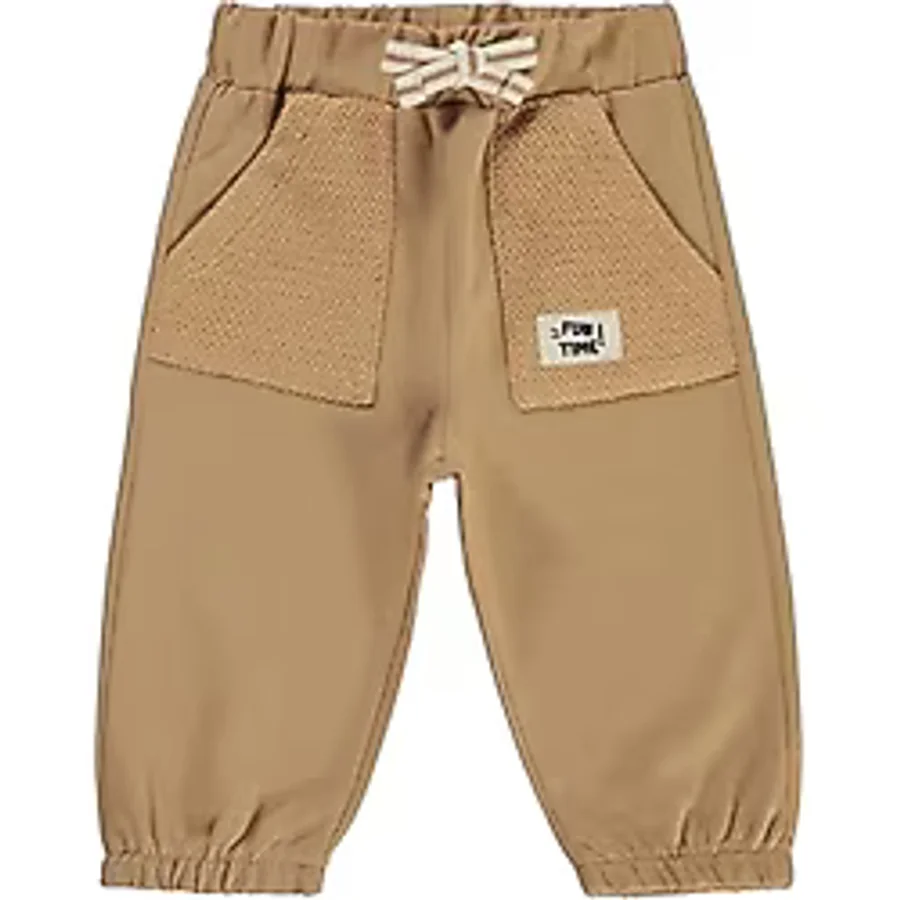 Civil Baby Etiketli Basic 6-18 Ay Eşofman Altı - Kahverengi 9-12 Ay - 9 - 12 Ay - Camel