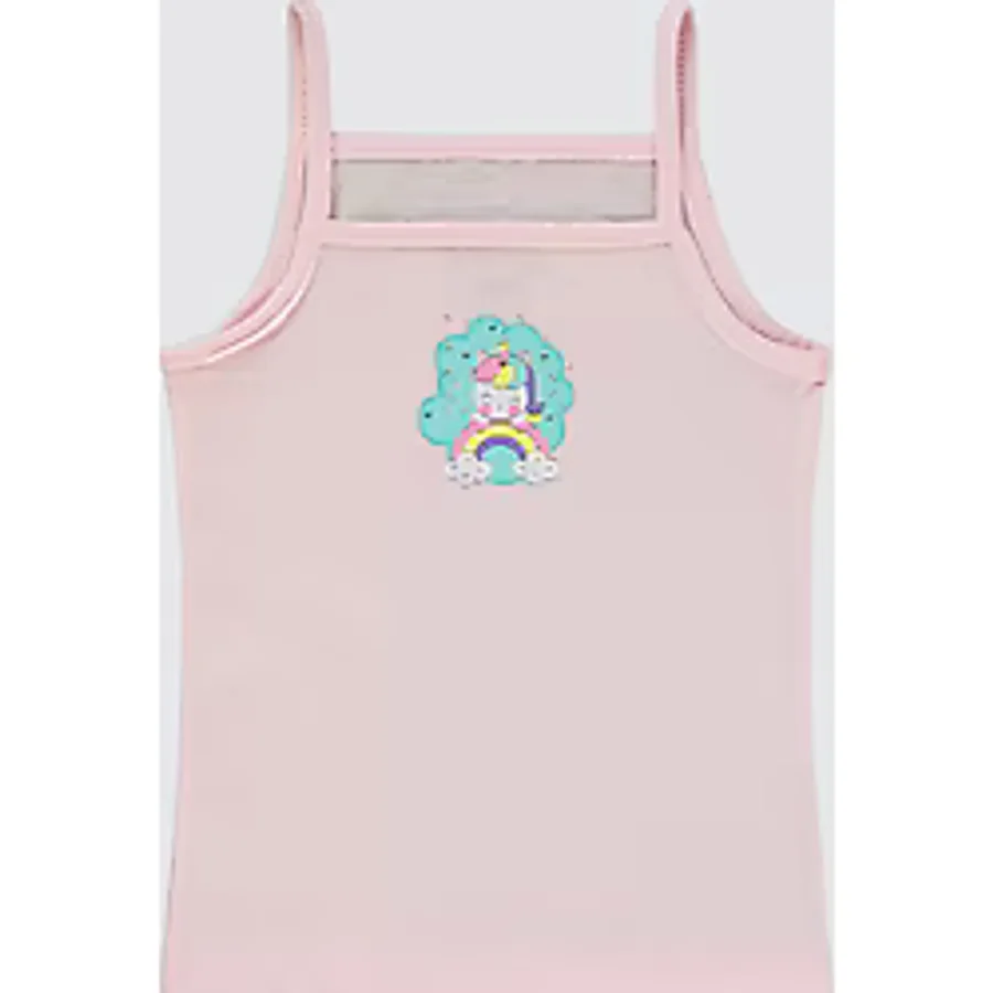 Civil Baby Kız Bebek Atlet 9-18 Ay Pembe