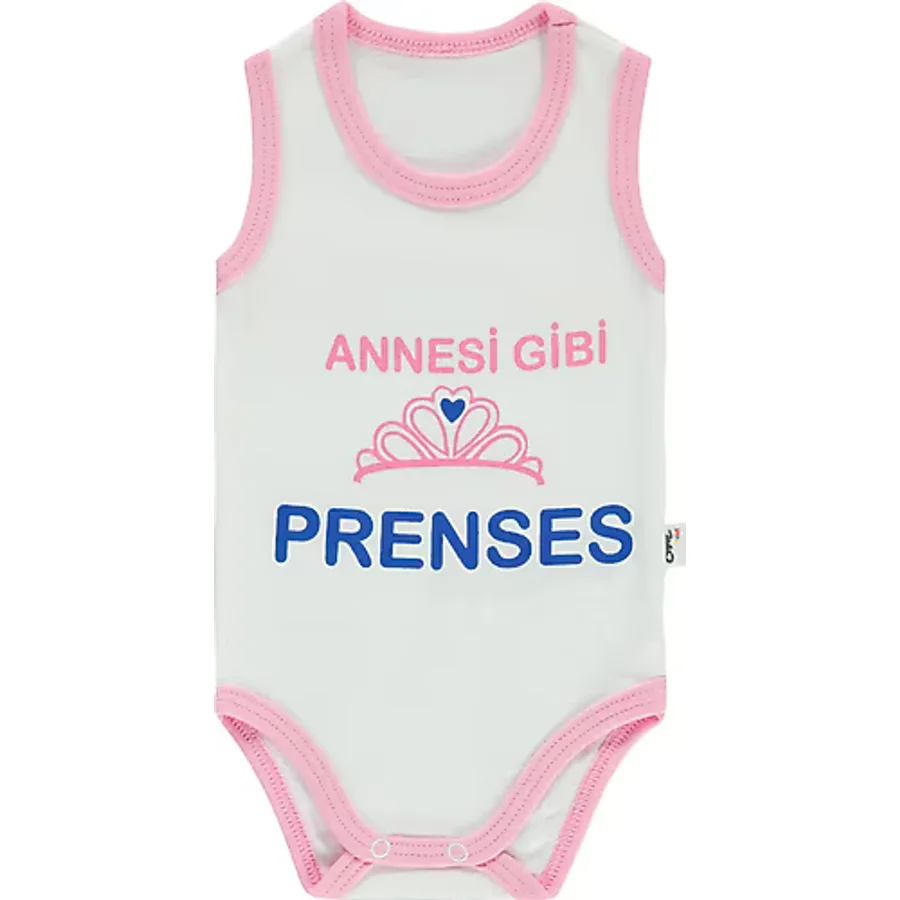 Civil Baby Kız Bebek Çıtçıtlı Badi 1-36 Ay Pembe