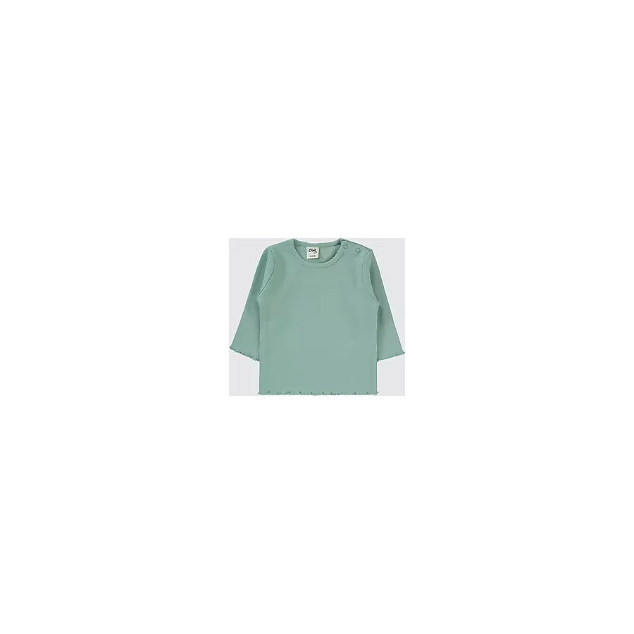 Civil Baby Kız Bebek Sweatshirt 6-18 Ay Çağla Yeşili