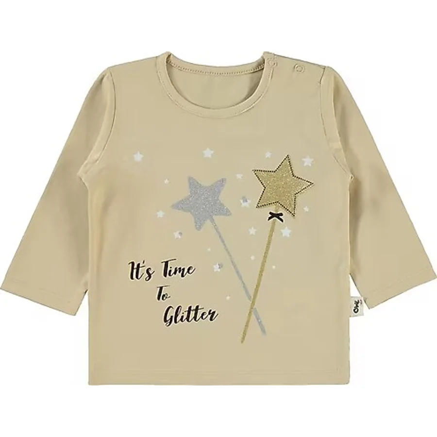 Civil Baby Kız Bebek Sweatshirt 6-18 Ay Taş Rengi