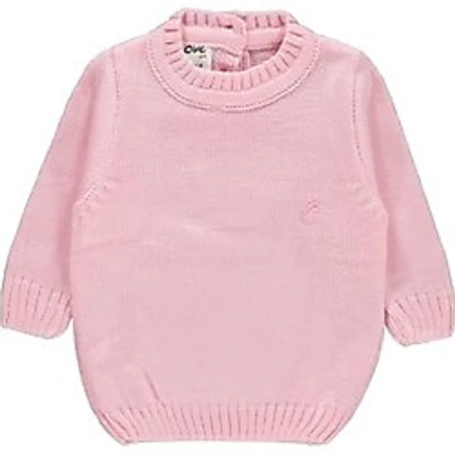 Civil Baby Kız Bebek Triko Kazak 6-18 Ay Pembe