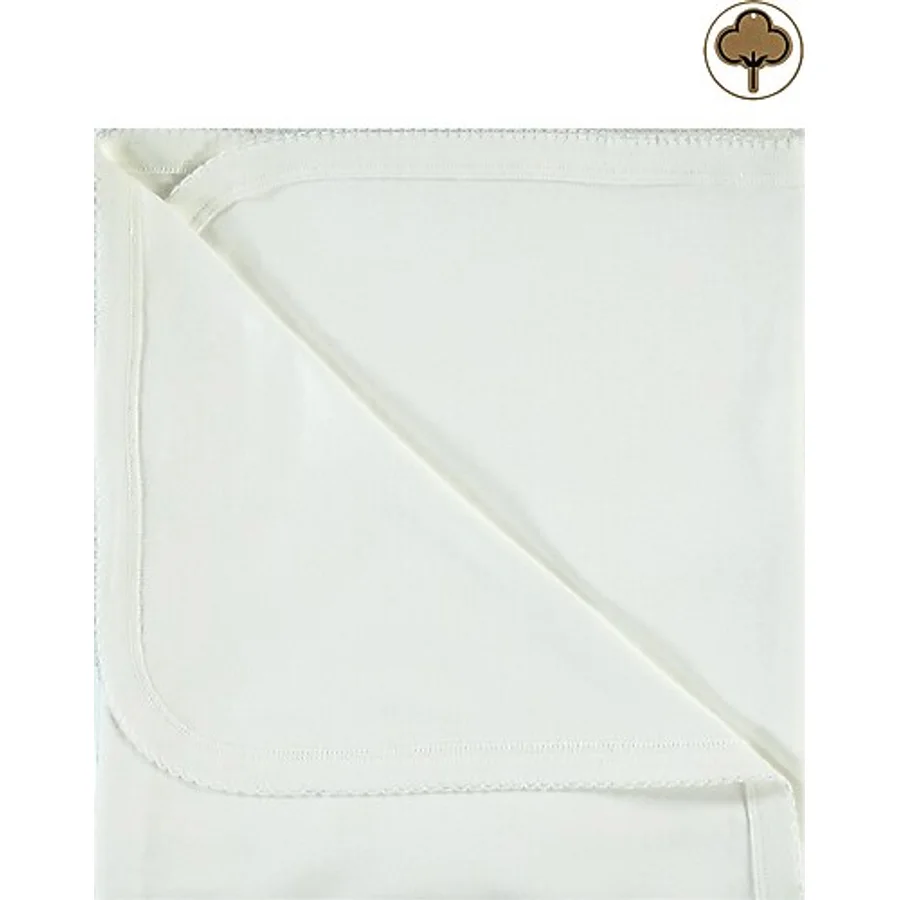 Civil Baby Organik Tek Kat 95x85 cm Bebek Battaniyesi