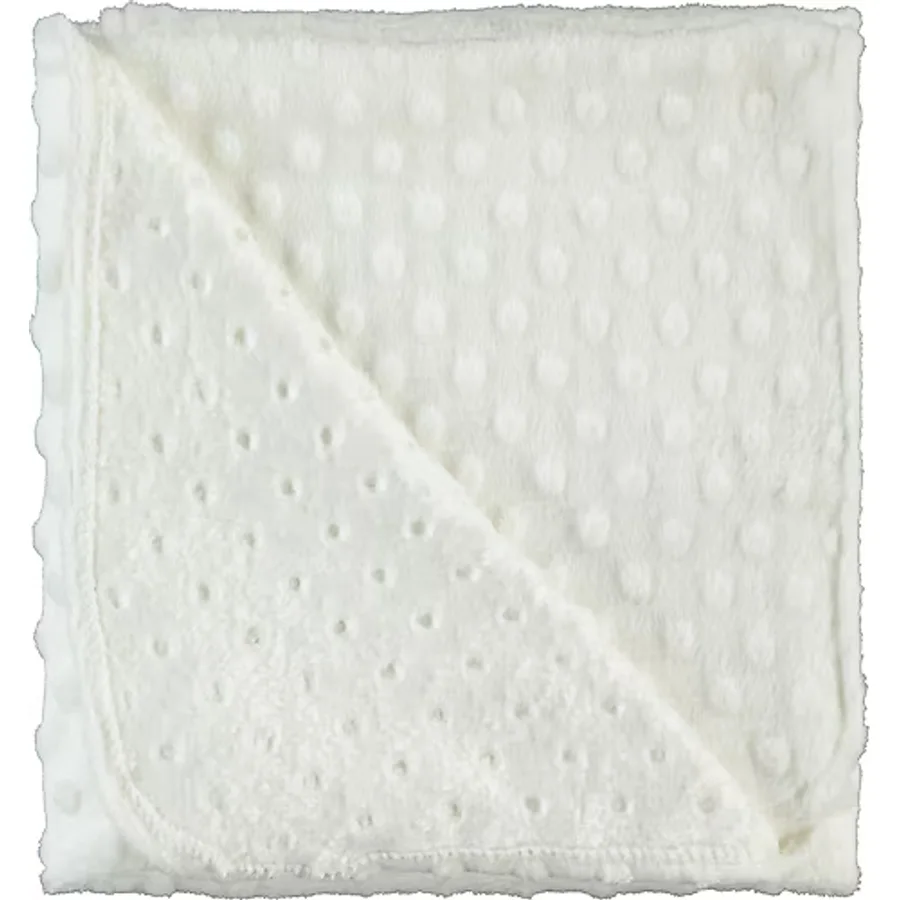 Civil Baby Tek Kat 75x90 cm Beyaz Bebek Battaniyesi