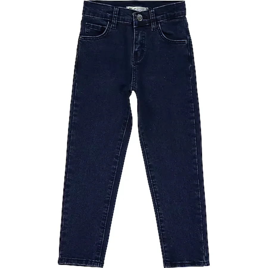 Civil Boys Erkek Çocuk Kot Pantolon 10-13 Yaş Koyu Mavi