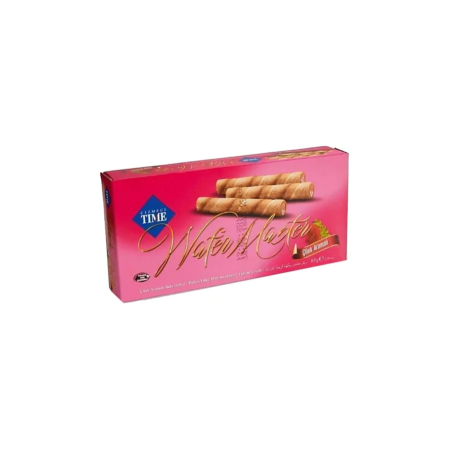 Çizmeci Time Wafer Master Çilekli Gofret 65 gr