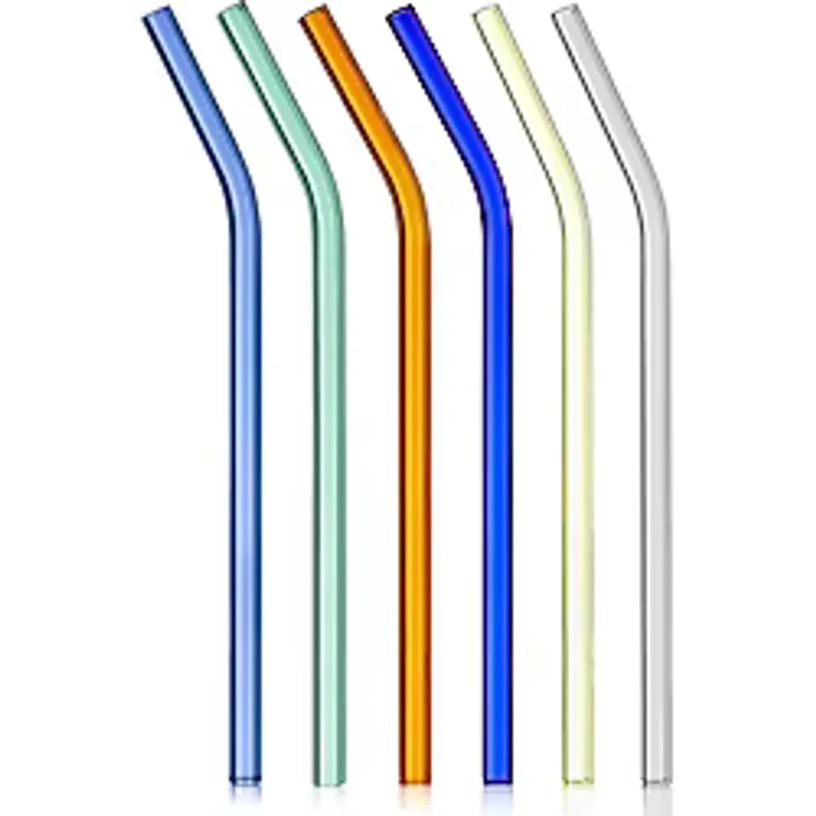 Ckc Renkli Cam Pipet 6'lı