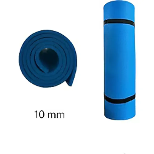 CKSpor 10 MM Pilates Yoga Minderi Spor Pilates Egzersiz Matı mavi