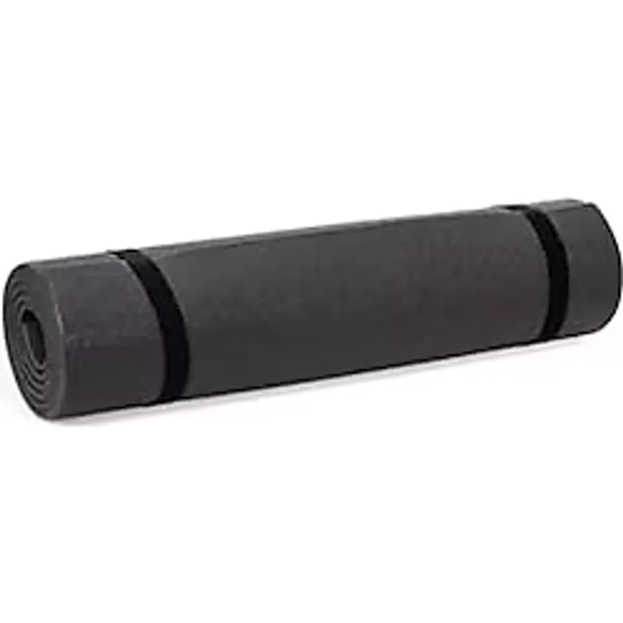 CKSpor 6,5 Mm Siyah Pilates Matı - Pilates Minderi - Egzersiz Minderi - Yer Matı 150 Cm X 50 Cm