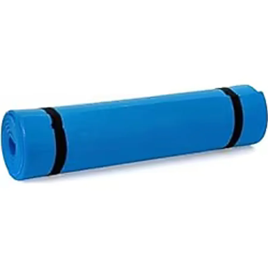 CKSpor Mavi Pilates Matı - Pilates Minderi, Egzersiz Minderi, Yer Matı (150 cm x 50 cm, 6,5 mm) CKS-12