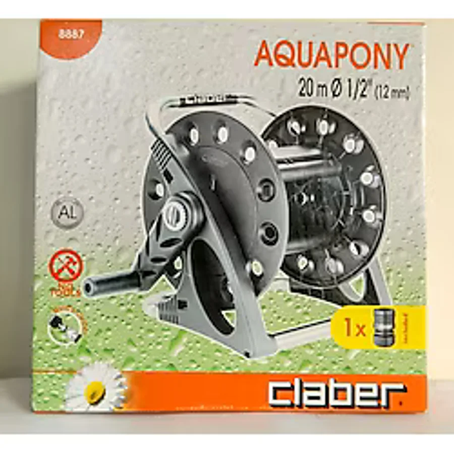 Claber 8887 Aquapony Hortum Makarası