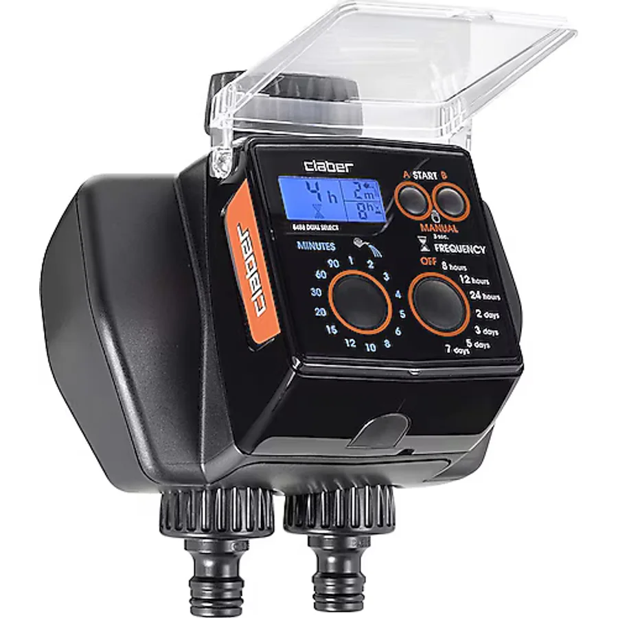 Claber Dual Select 8488 Çift Çıkışlı Su Zamanlayıcısı