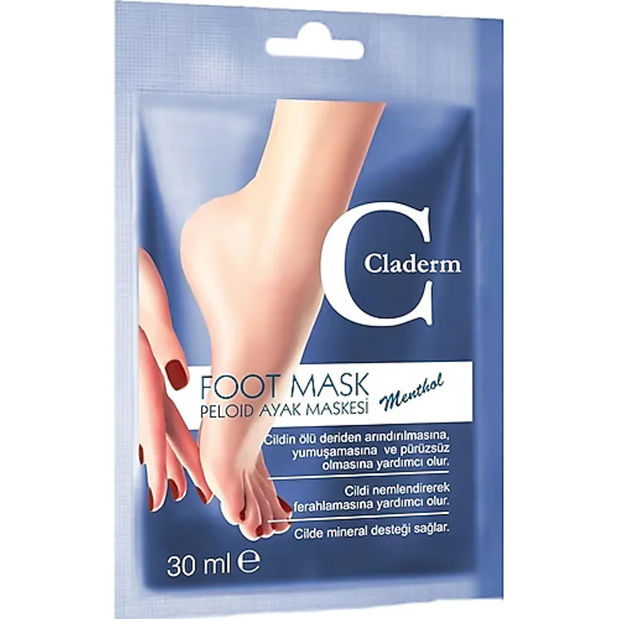 Claderm Peloid Ayak Maskesi 30 ml