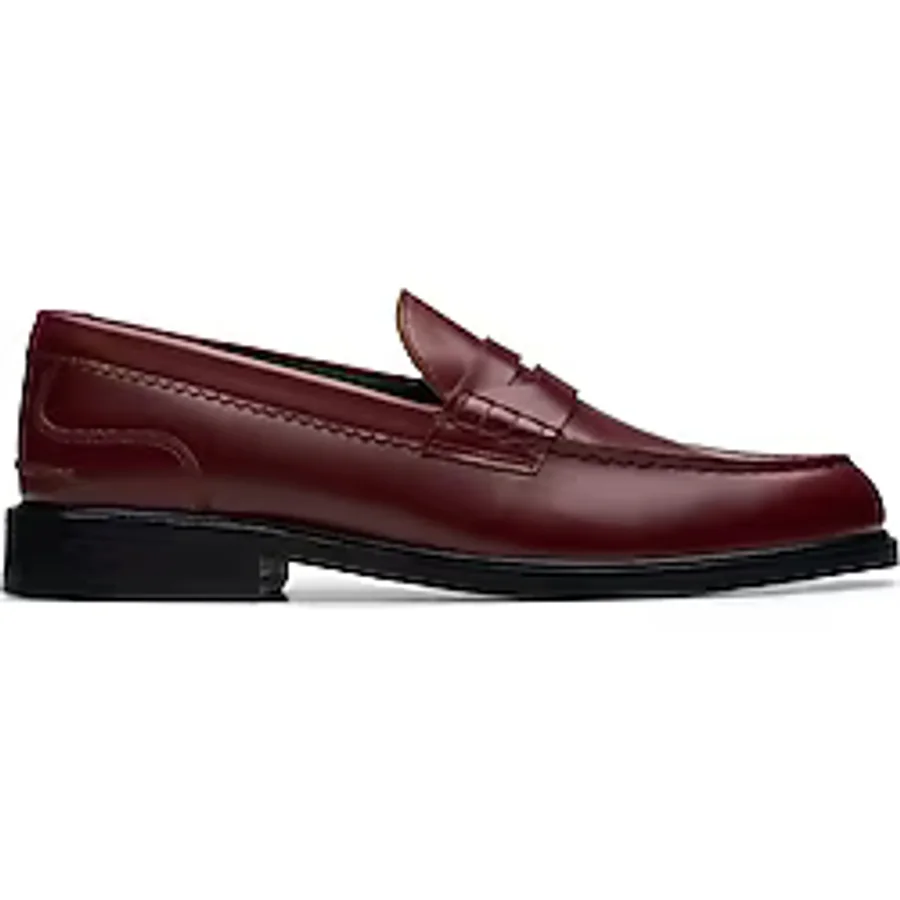 Clarks Bordo Erkek Deri Casual Ayakkabı CraftJames Lo