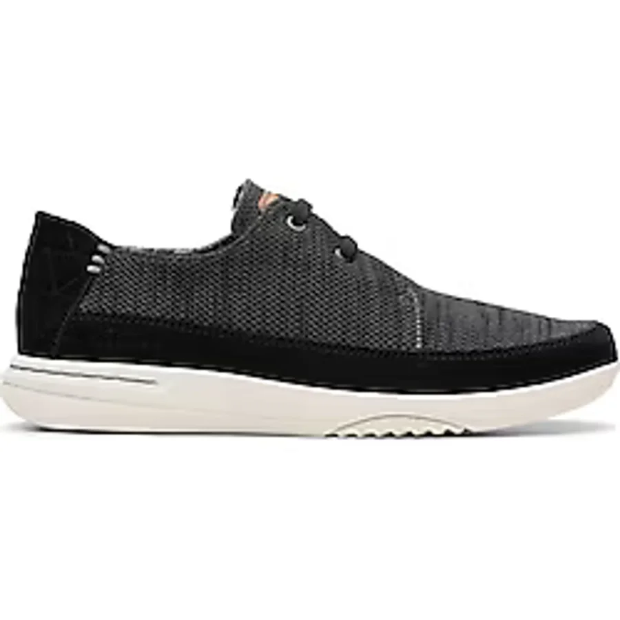 Clarks Siyah Erkek Süet Günlük Ayakkabı Easeway Lace