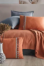 Clasy Bohamline Butik Çift Kişilik Pike Takımı