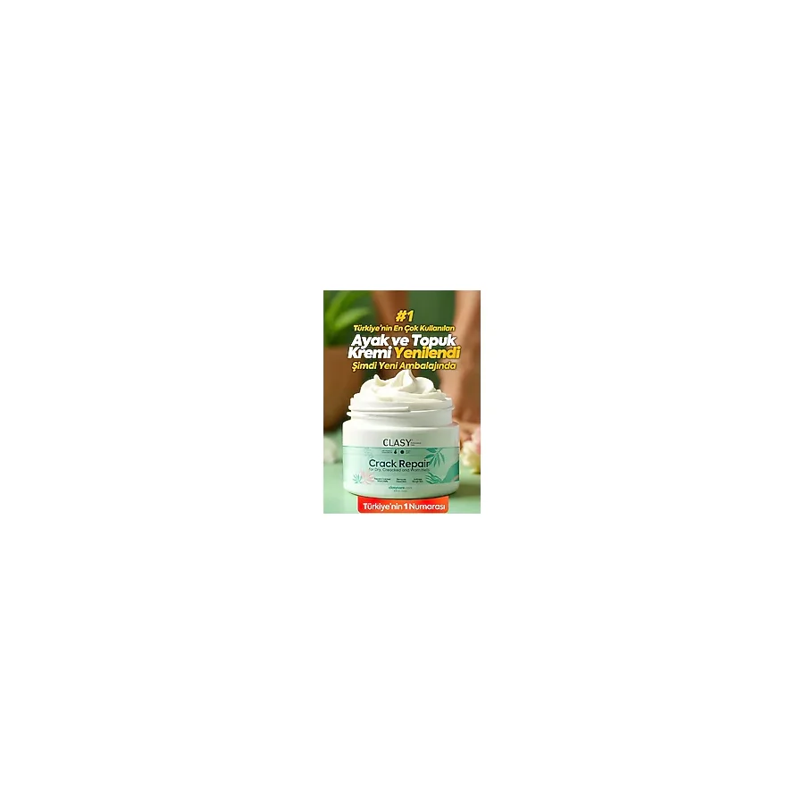 Clasy Care Clasy Krem Crack Repair Cream - Ayak Ve Topuk Çatlak Kremi