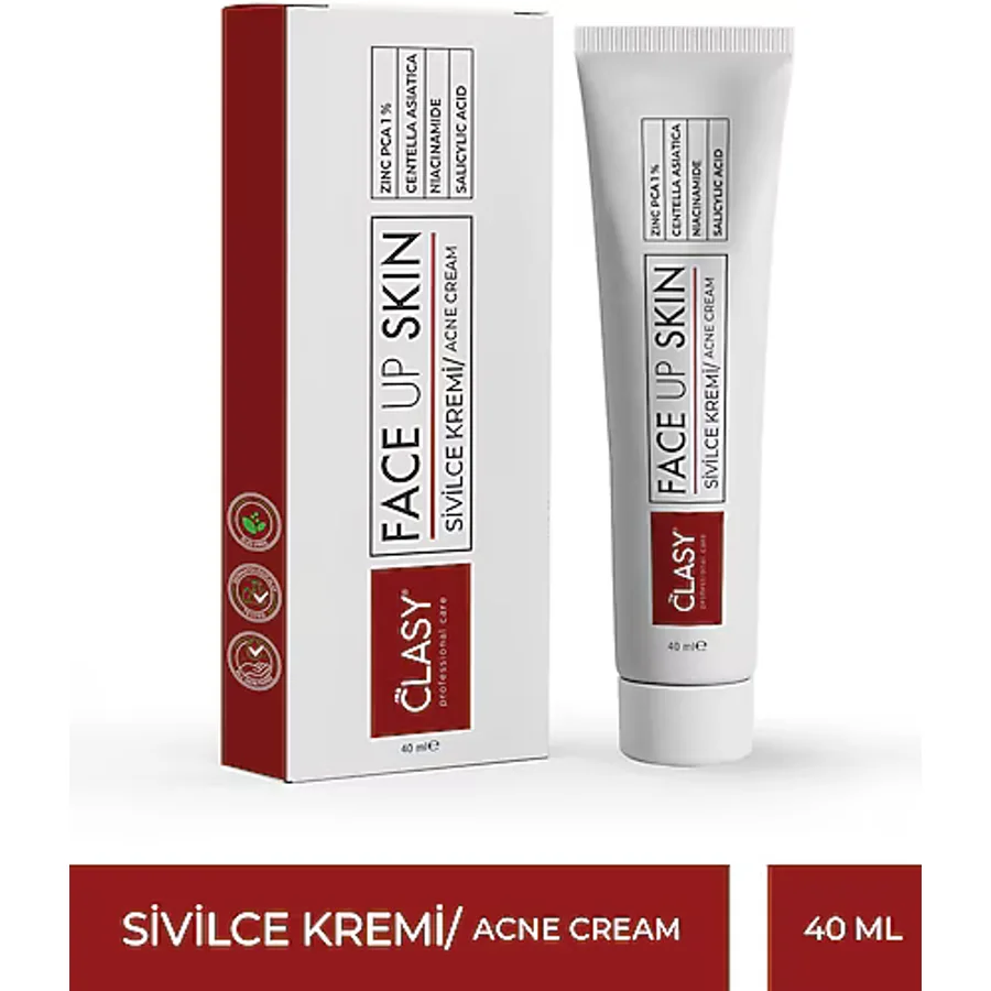 Clasy Care Face Up Skin Sivilce Kremi 40 ml