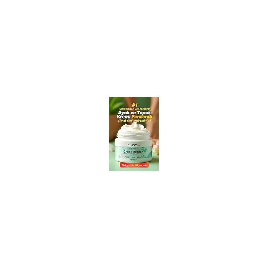 Clasy Care Onarıcı Ayak ve Topuk Kremi 100 ML