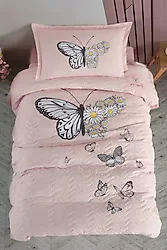 Clasy Daisy Love Somon Tek Kişilik Dört Mevsim Set